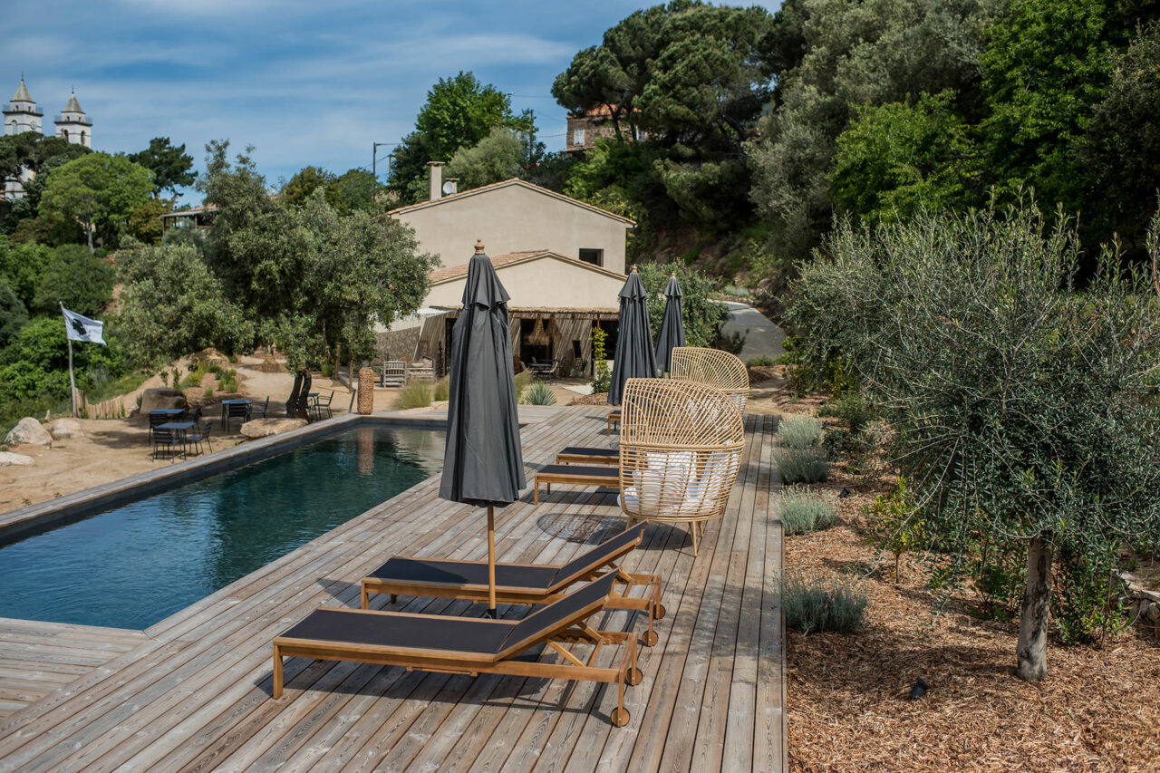 piscine maison hôtes