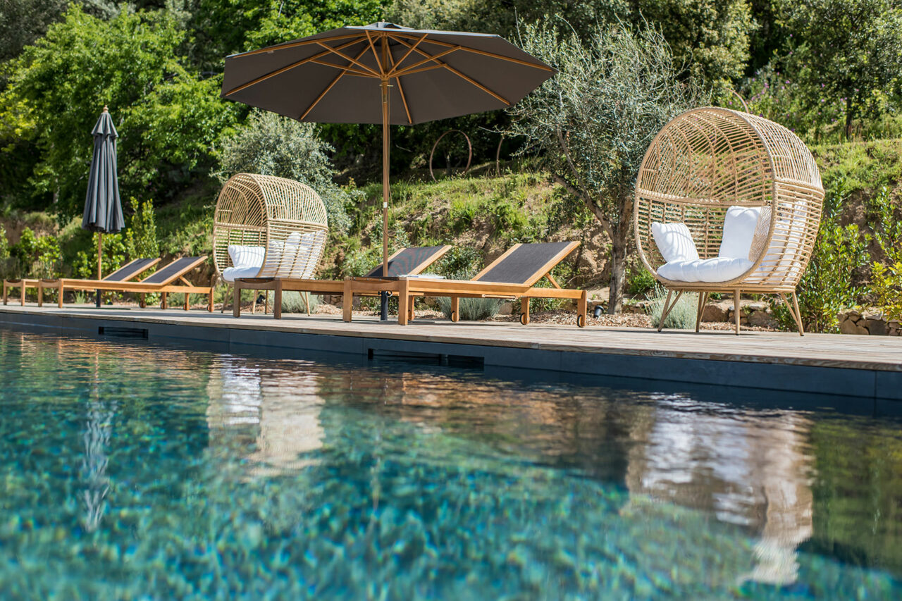 Chambres hotes de charme avec piscine chauffée corse du sud