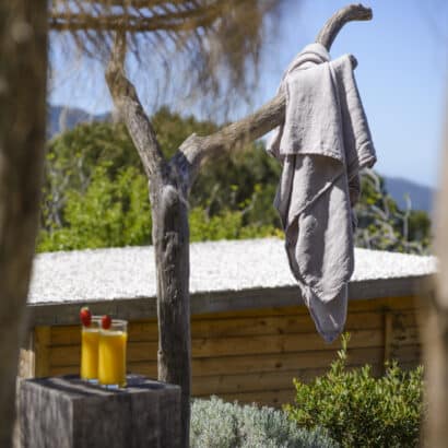 maison d'hotes de charme corse du sud à Sari d'Orcino - entre Ajaccio et Cargèse - vue mer - jacuzzi - douche exterieure - bien être - détente
