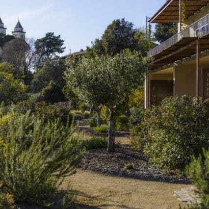 maison d'hotes de charme corse du sud à Sari d'Orcino - vue mer - végétation méditerranéenne